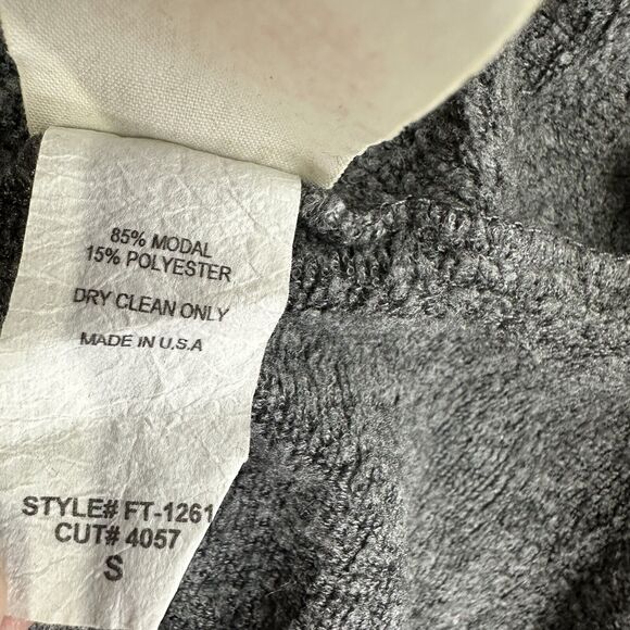 Freeloader USA Gray Super Soft Open Front Modal Cardigan Size S - Picture 5 of 5